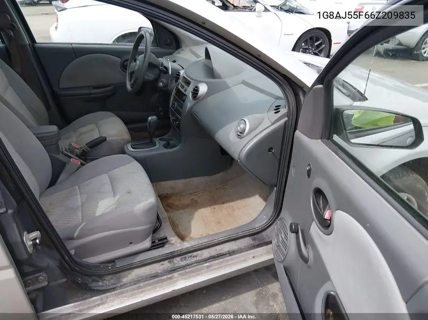 2006 Saturn Ion 2 VIN: 1G8AJ55F66Z209835 Lot: 45217531