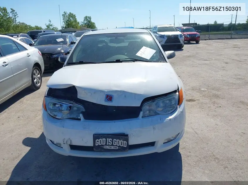 2006 Saturn Ion 3 VIN: 1G8AW18F56Z150301 Lot: 45263650