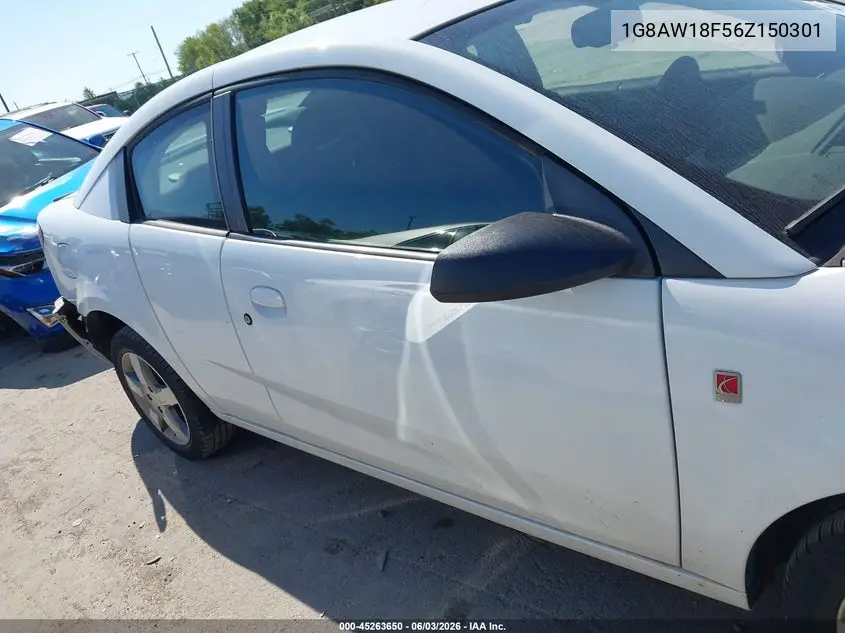 2006 Saturn Ion 3 VIN: 1G8AW18F56Z150301 Lot: 45263650