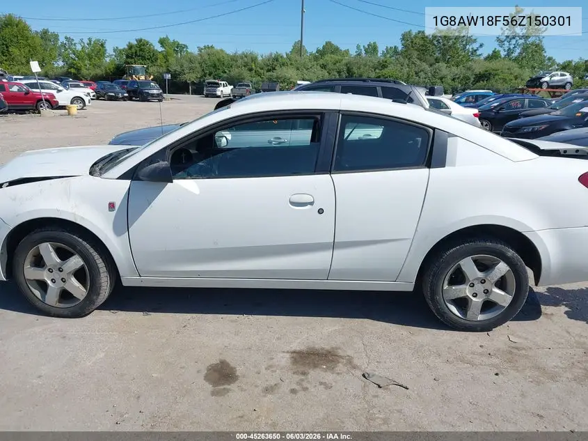 2006 Saturn Ion 3 VIN: 1G8AW18F56Z150301 Lot: 45263650