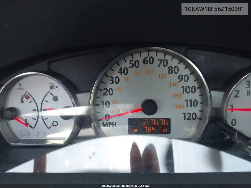 2006 Saturn Ion 3 VIN: 1G8AW18F56Z150301 Lot: 45263650