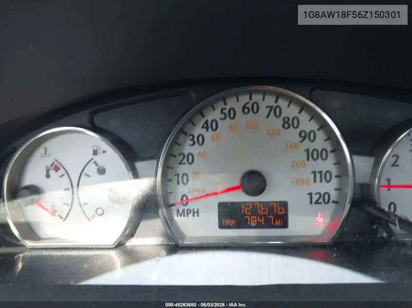 2006 Saturn Ion 3 VIN: 1G8AW18F56Z150301 Lot: 45263650
