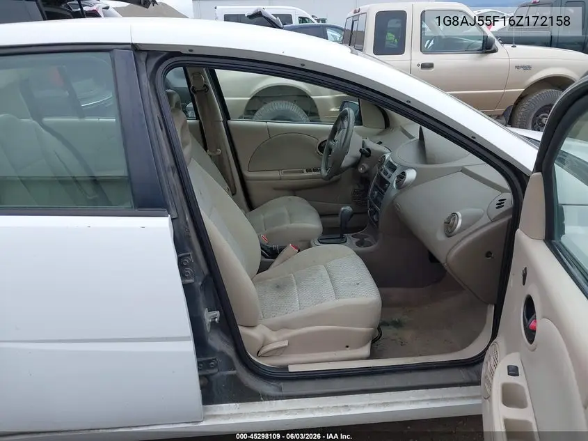 2006 Saturn Ion 2 VIN: 1G8AJ55F16Z172158 Lot: 45298109