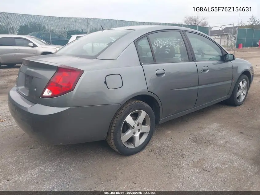 2006 Saturn Ion 3 VIN: 1G8AL55F76Z154631 Lot: 45518901