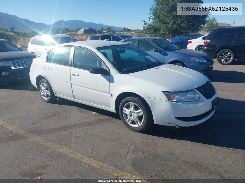 2006 Saturn Ion 2 VIN: 1G8AJ55FX6Z125436 Lot: 45547083