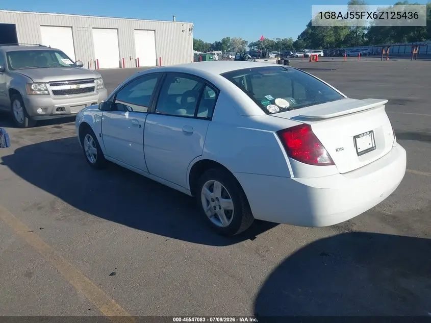 2006 Saturn Ion 2 VIN: 1G8AJ55FX6Z125436 Lot: 45547083