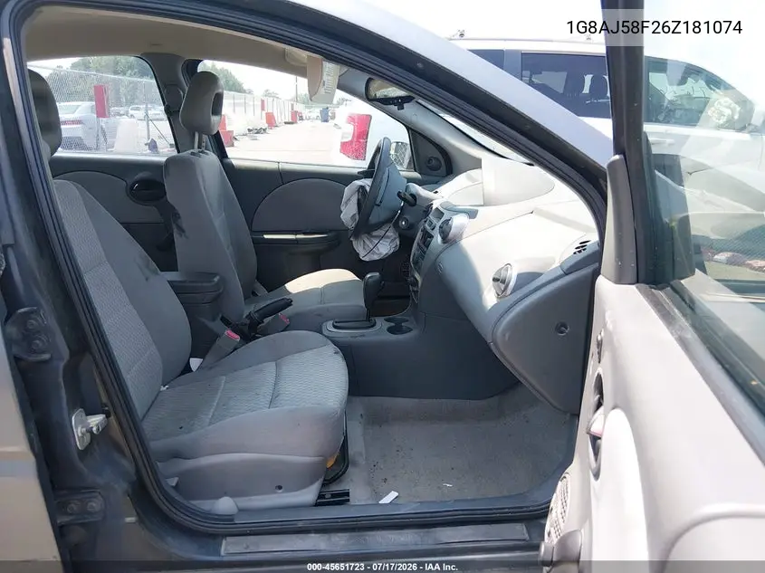 2006 Saturn Ion 2 VIN: 1G8AJ58F26Z181074 Lot: 45651723