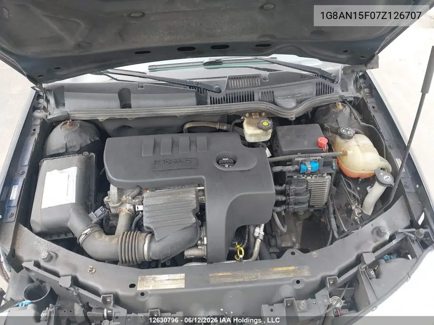 2007 Saturn Ion Level 2 VIN: 1G8AN15F07Z126707 Lot: 12630796