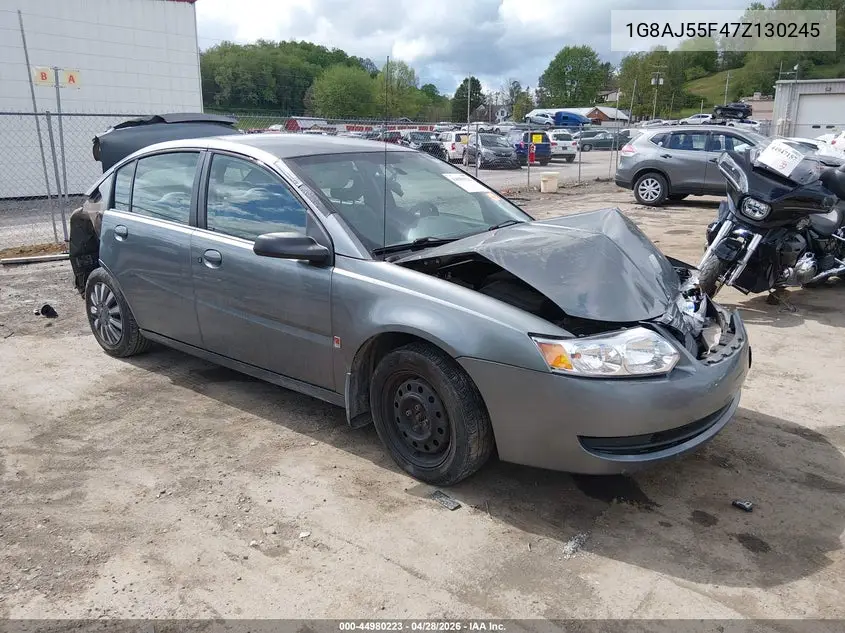 2007 Saturn Ion 2 VIN: 1G8AJ55F47Z130245 Lot: 44980223