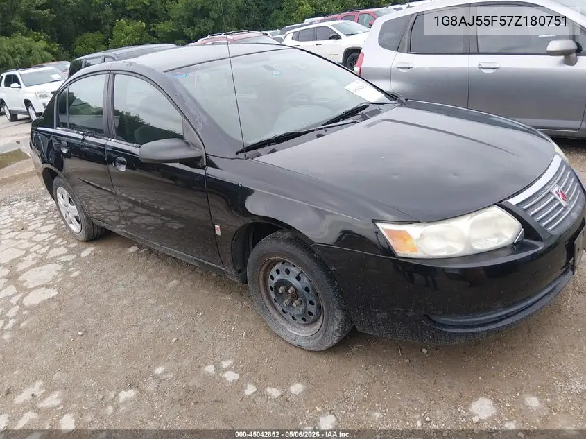 2007 Saturn Ion 2 VIN: 1G8AJ55F57Z180751 Lot: 45042852