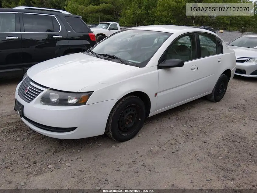 2007 Saturn Ion 2 VIN: 1G8AZ55F07Z107070 Lot: 45189544