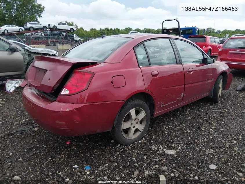 2007 Saturn Ion 3 VIN: 1G8AL55F47Z166463 Lot: 45217592
