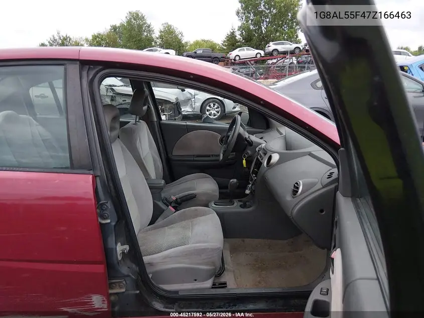 2007 Saturn Ion 3 VIN: 1G8AL55F47Z166463 Lot: 45217592