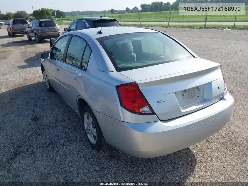 2007 Saturn Ion 2 VIN: 1G8AJ55F17Z168970 Lot: 45507394