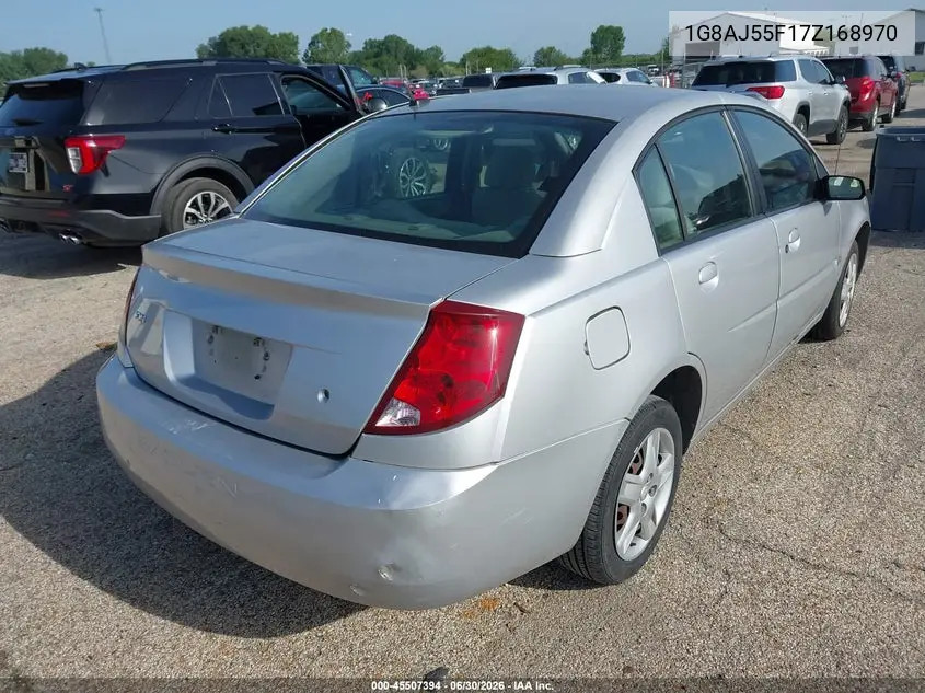 2007 Saturn Ion 2 VIN: 1G8AJ55F17Z168970 Lot: 45507394