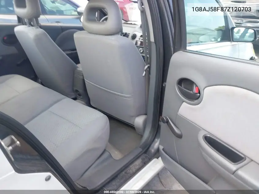 2007 Saturn Ion 2 VIN: 1G8AJ58F87Z120703 Lot: 45543180