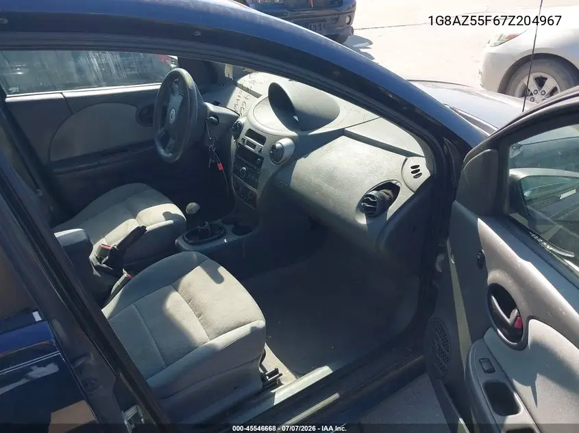 2007 Saturn Ion 2 VIN: 1G8AZ55F67Z204967 Lot: 45546668