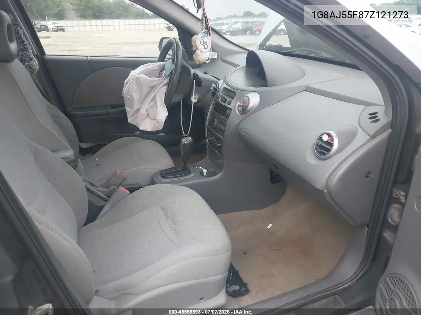 2007 Saturn Ion 2 VIN: 1G8AJ55F87Z121273 Lot: 45558593