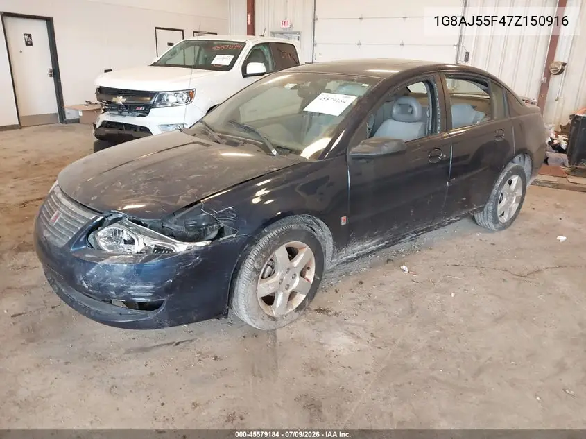 2007 Saturn Ion 2 VIN: 1G8AJ55F47Z150916 Lot: 45579184