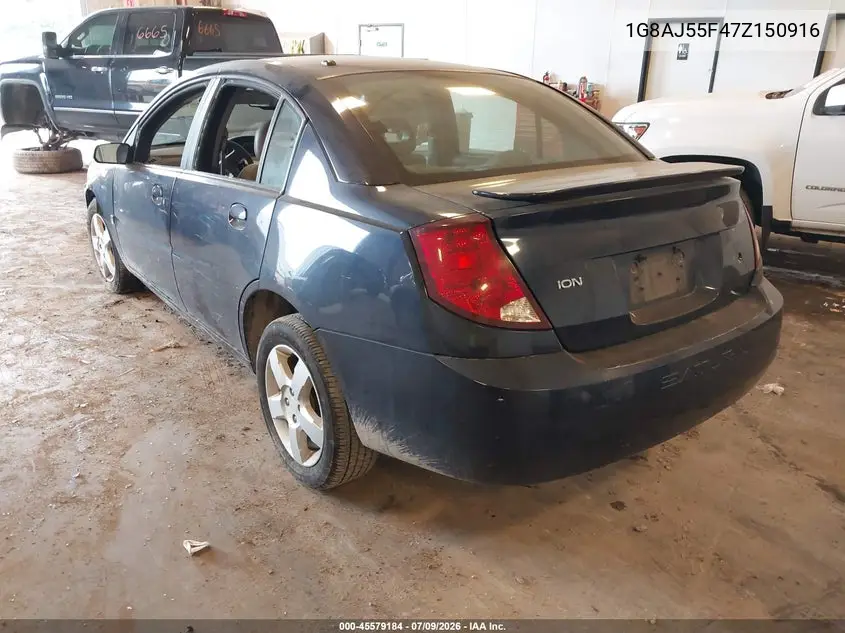 2007 Saturn Ion 2 VIN: 1G8AJ55F47Z150916 Lot: 45579184
