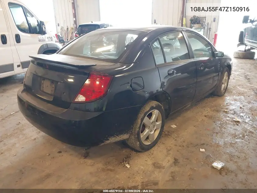 2007 Saturn Ion 2 VIN: 1G8AJ55F47Z150916 Lot: 45579184