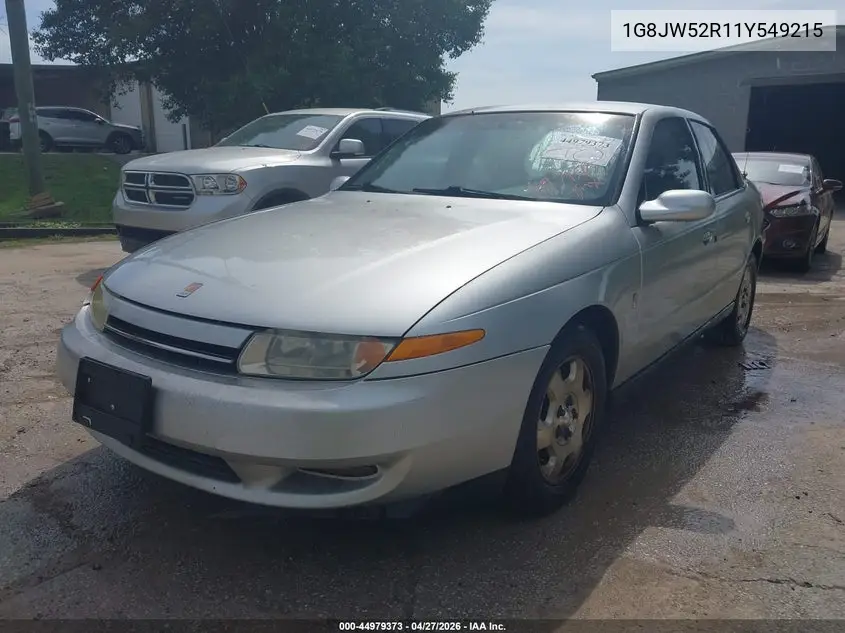 2001 Saturn L300 VIN: 1G8JW52R11Y549215 Lot: 44979373