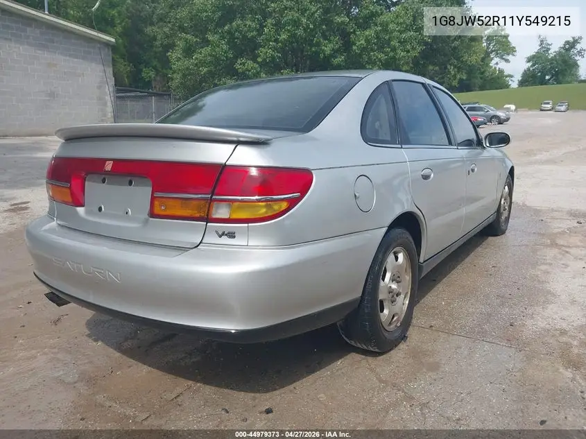 2001 Saturn L300 VIN: 1G8JW52R11Y549215 Lot: 44979373