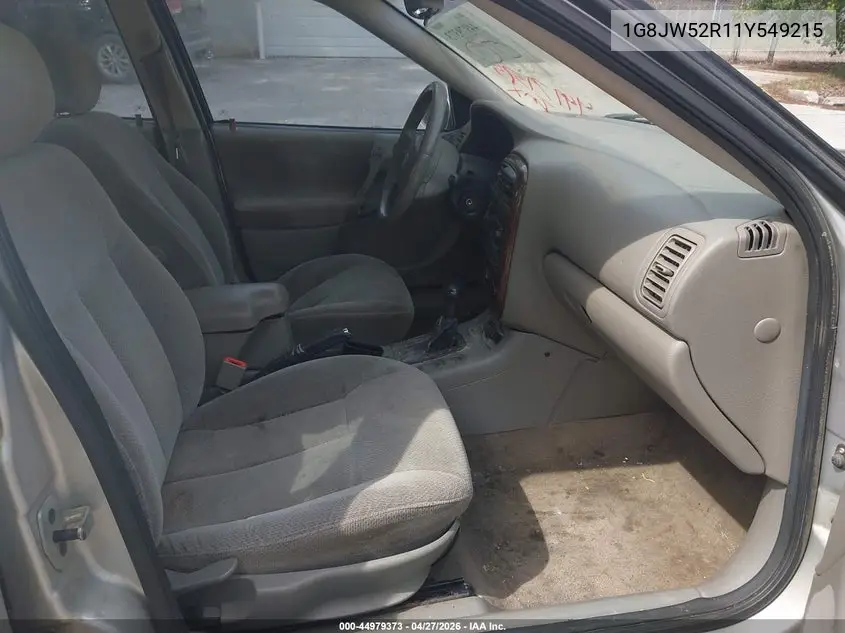 2001 Saturn L300 VIN: 1G8JW52R11Y549215 Lot: 44979373
