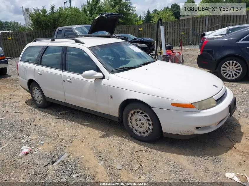 2001 Saturn Lw200 VIN: 1G8JU84FX1Y537137 Lot: 45624929