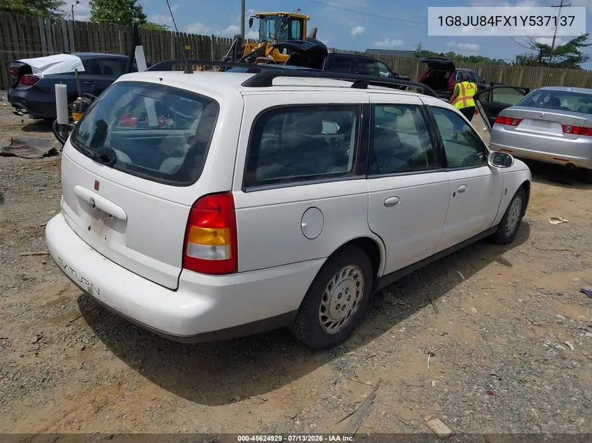 2001 Saturn Lw200 VIN: 1G8JU84FX1Y537137 Lot: 45624929
