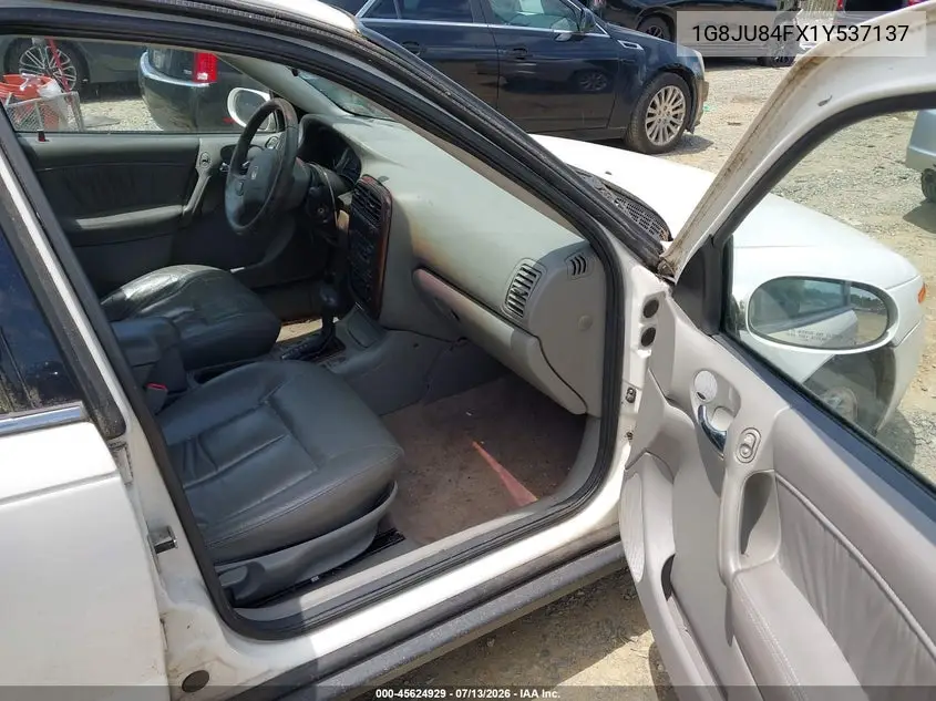 2001 Saturn Lw200 VIN: 1G8JU84FX1Y537137 Lot: 45624929