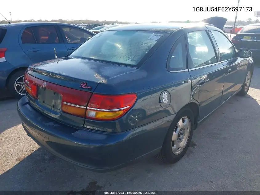 2002 Saturn L-Series L200 VIN: 1G8JU54F62Y597173 Lot: 43827204