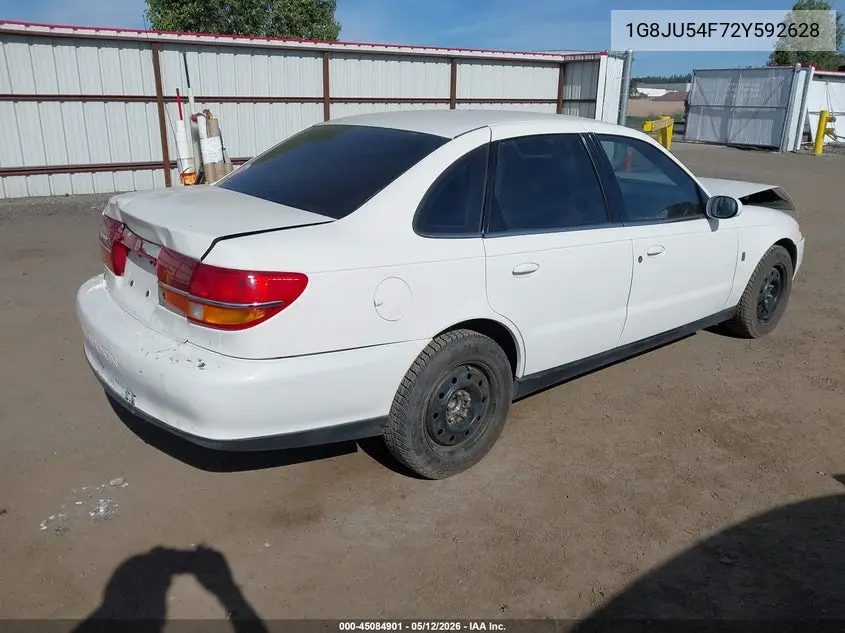 2002 Saturn L-Series L200 VIN: 1G8JU54F72Y592628 Lot: 45084901