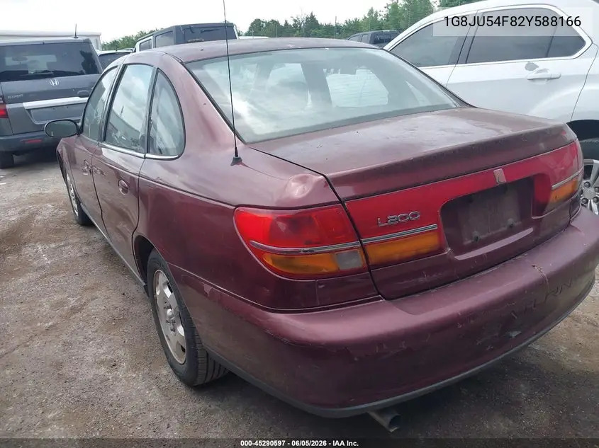 2002 Saturn L-Series L200 VIN: 1G8JU54F82Y588166 Lot: 45290597