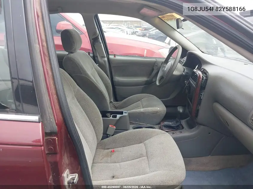 2002 Saturn L-Series L200 VIN: 1G8JU54F82Y588166 Lot: 45290597