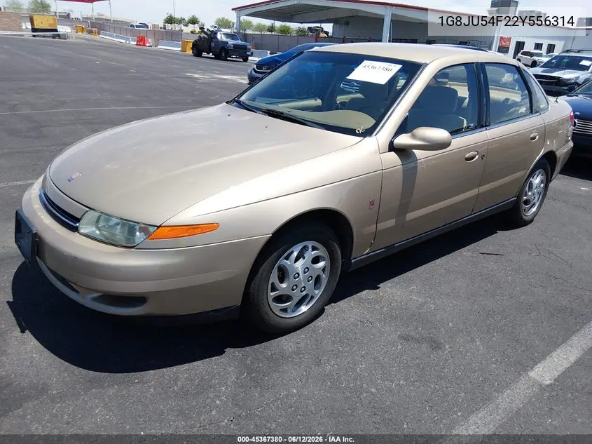 2002 Saturn L-Series L200 VIN: 1G8JU54F22Y556314 Lot: 45367380