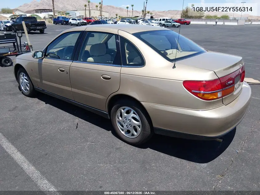 2002 Saturn L-Series L200 VIN: 1G8JU54F22Y556314 Lot: 45367380