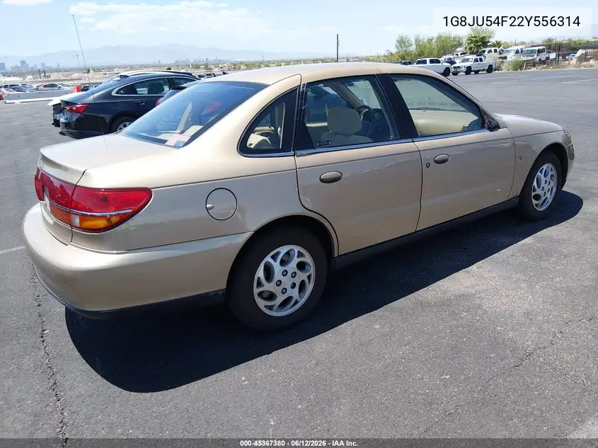 2002 Saturn L-Series L200 VIN: 1G8JU54F22Y556314 Lot: 45367380