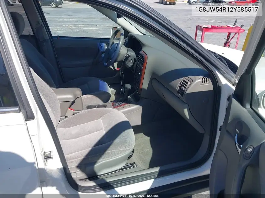 2002 Saturn L-Series L300 VIN: 1G8JW54R12Y585517 Lot: 45546173