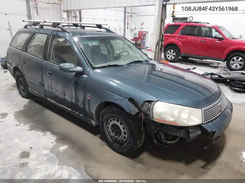 2003 Saturn L-Series Lw200 VIN: 1G8JU84F43Y561968 Lot: 44896964