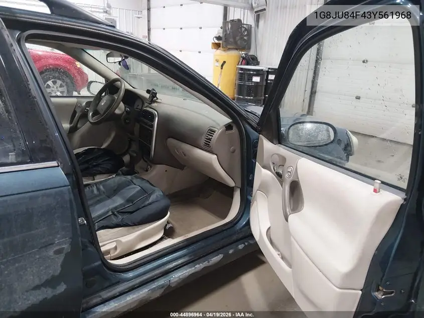 2003 Saturn L-Series Lw200 VIN: 1G8JU84F43Y561968 Lot: 44896964