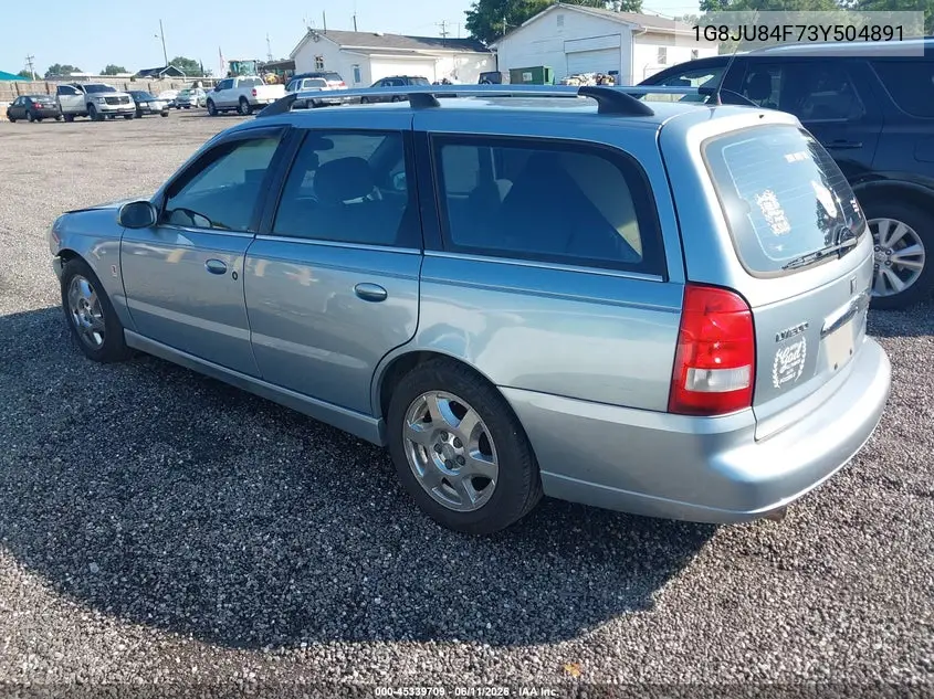 2003 Saturn L-Series Lw200 VIN: 1G8JU84F73Y504891 Lot: 45339709