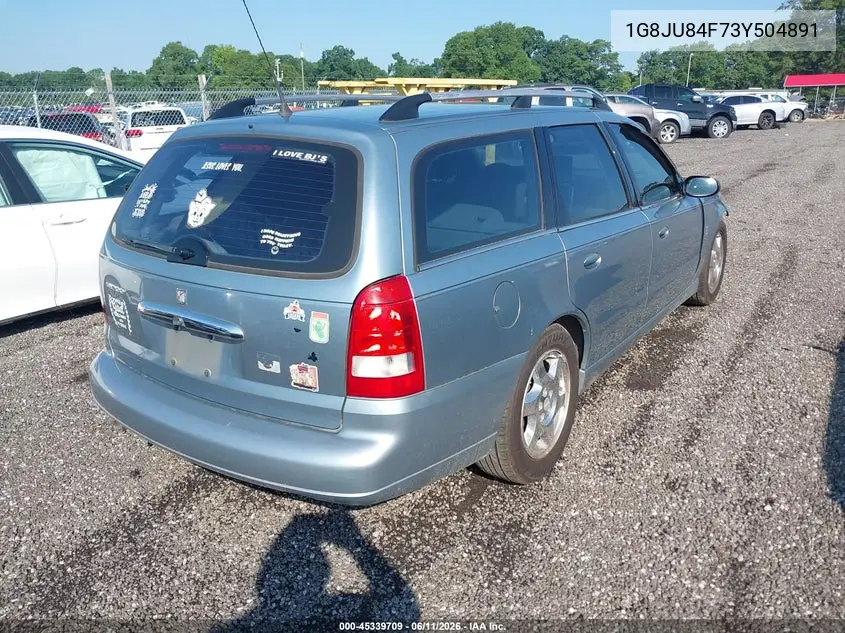 2003 Saturn L-Series Lw200 VIN: 1G8JU84F73Y504891 Lot: 45339709