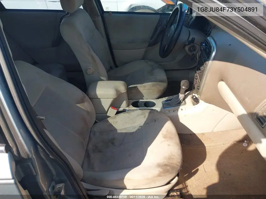 2003 Saturn L-Series Lw200 VIN: 1G8JU84F73Y504891 Lot: 45339709