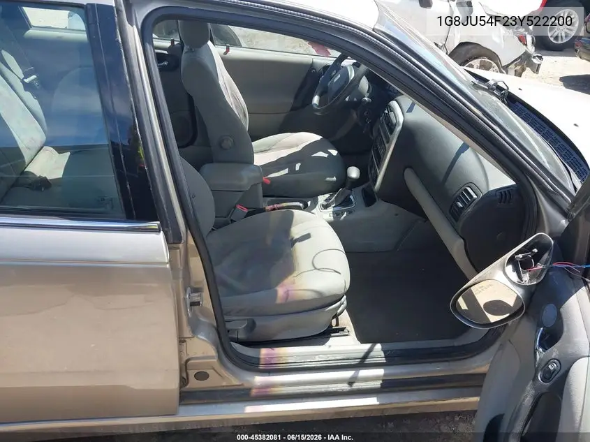 2003 Saturn L-Series L200 VIN: 1G8JU54F23Y522200 Lot: 45382081