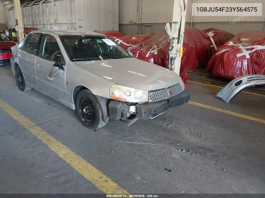2003 Saturn L-Series L200 VIN: 1G8JU54F23Y564575 Lot: 45422718