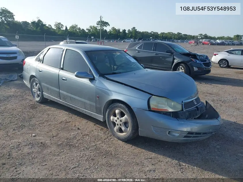 2003 Saturn L-Series L200 VIN: 1G8JU54F53Y548953 Lot: 45584198