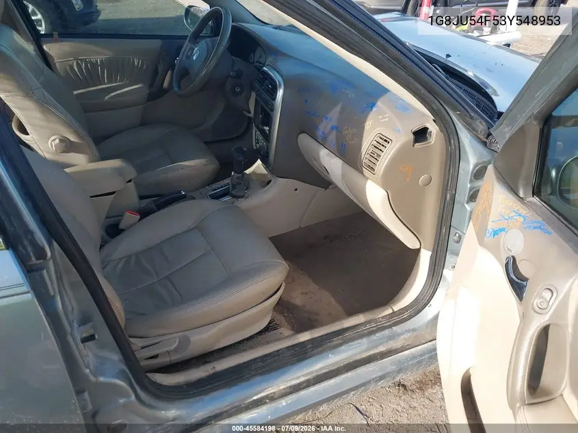 2003 Saturn L-Series L200 VIN: 1G8JU54F53Y548953 Lot: 45584198