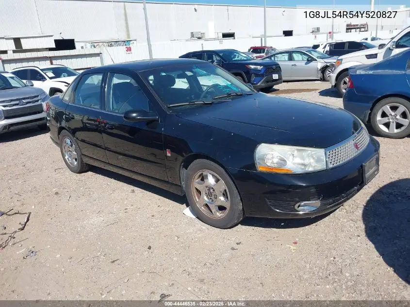 2004 Saturn L300 3 VIN: 1G8JL54R54Y520827 Lot: 44446535