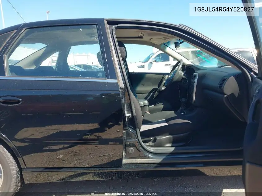 2004 Saturn L300 3 VIN: 1G8JL54R54Y520827 Lot: 44446535